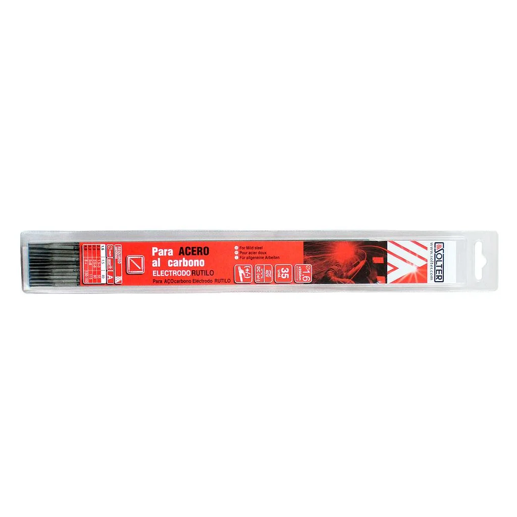 BLISTER ELEC. RUTILO 4mm 12 uds. - Imagen 2